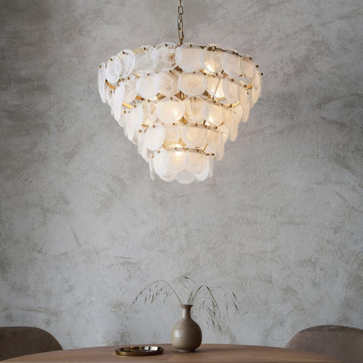 Kimana Antique Gold Pendant Ceiling Light – image 3