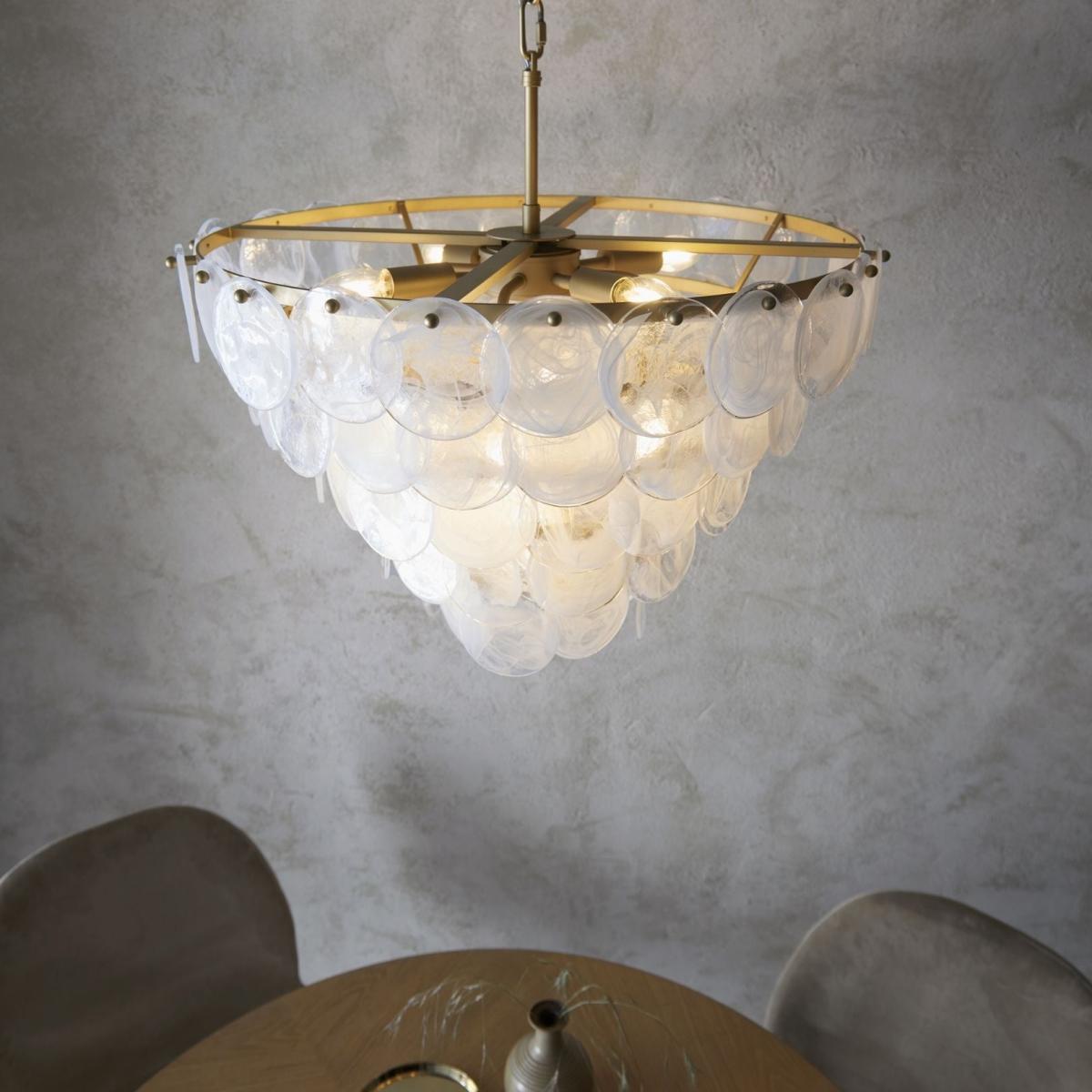 Kimana Antique Gold Pendant Ceiling Light – image 4