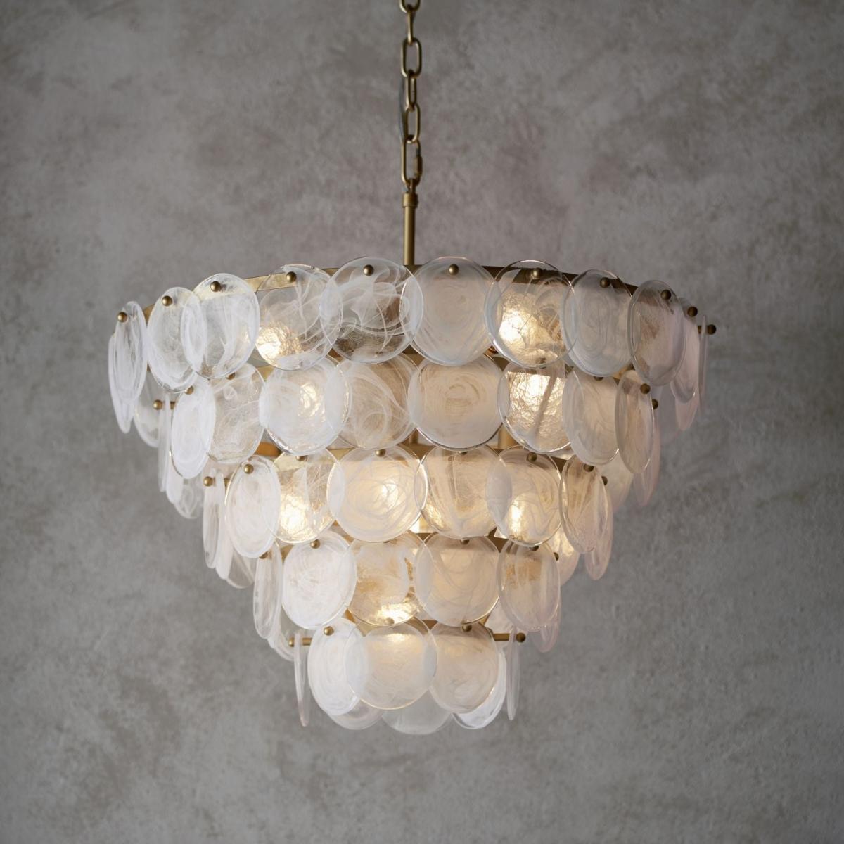 Kimana Antique Gold Pendant Ceiling Light – image 1