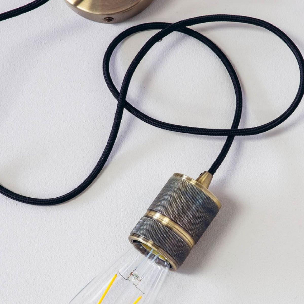 Urban Antique Brass Flex Pendant Cable – image 3