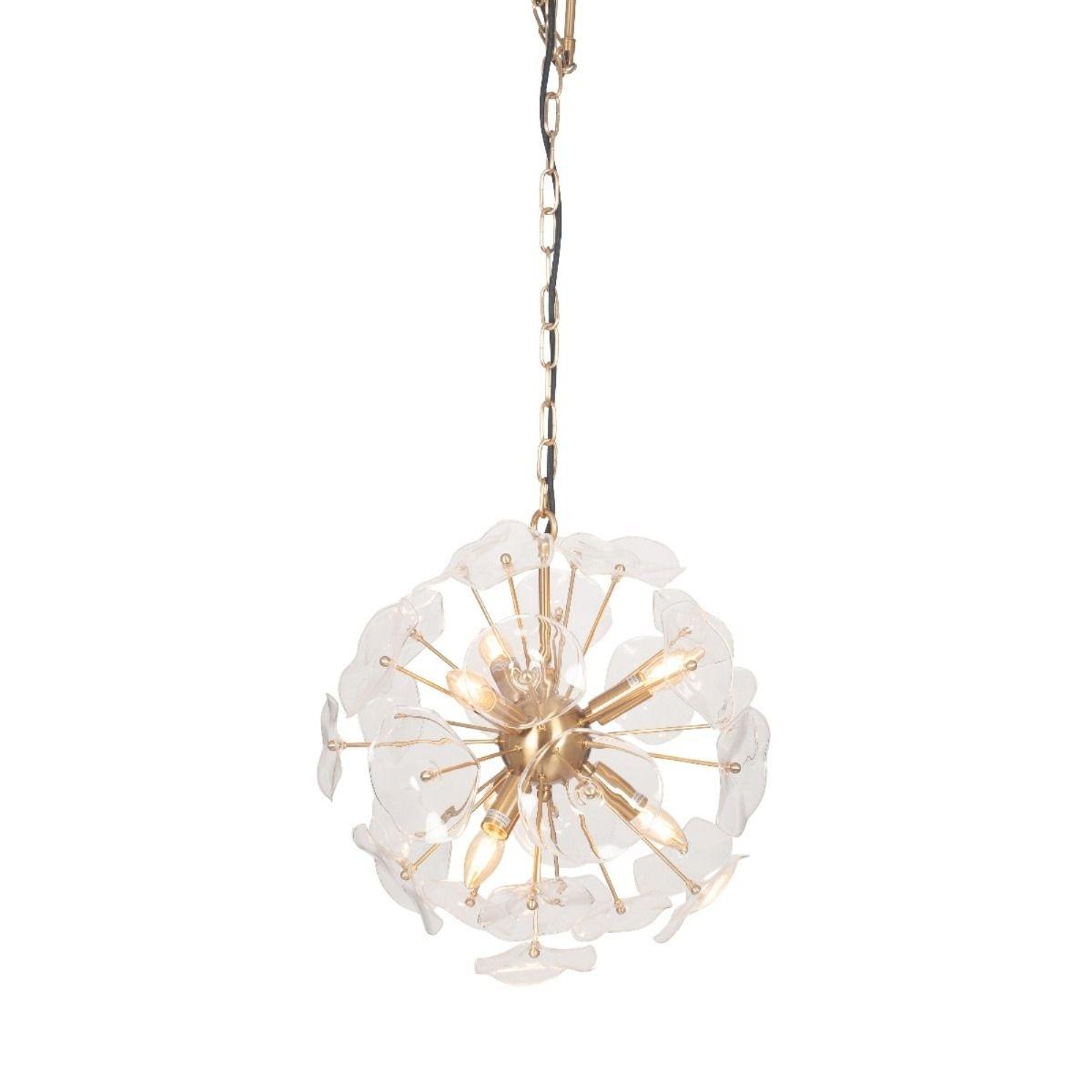 Tekapo 6 Light Gold Pendant Ceiling Light – image 2