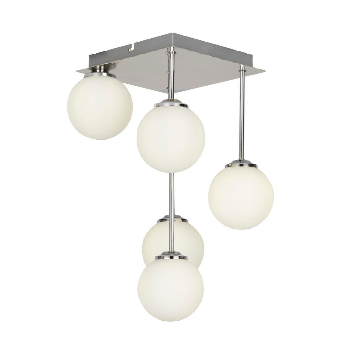 Navarro 5 Light Chrome Semi Flush Ceiling Light – image 3