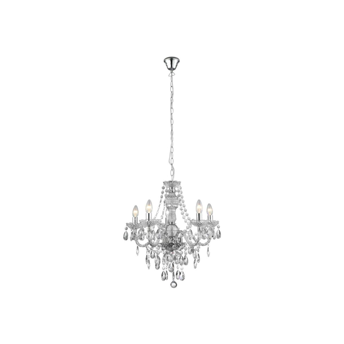 Chantelle 5 Light Clear Ceiling Light – image 1