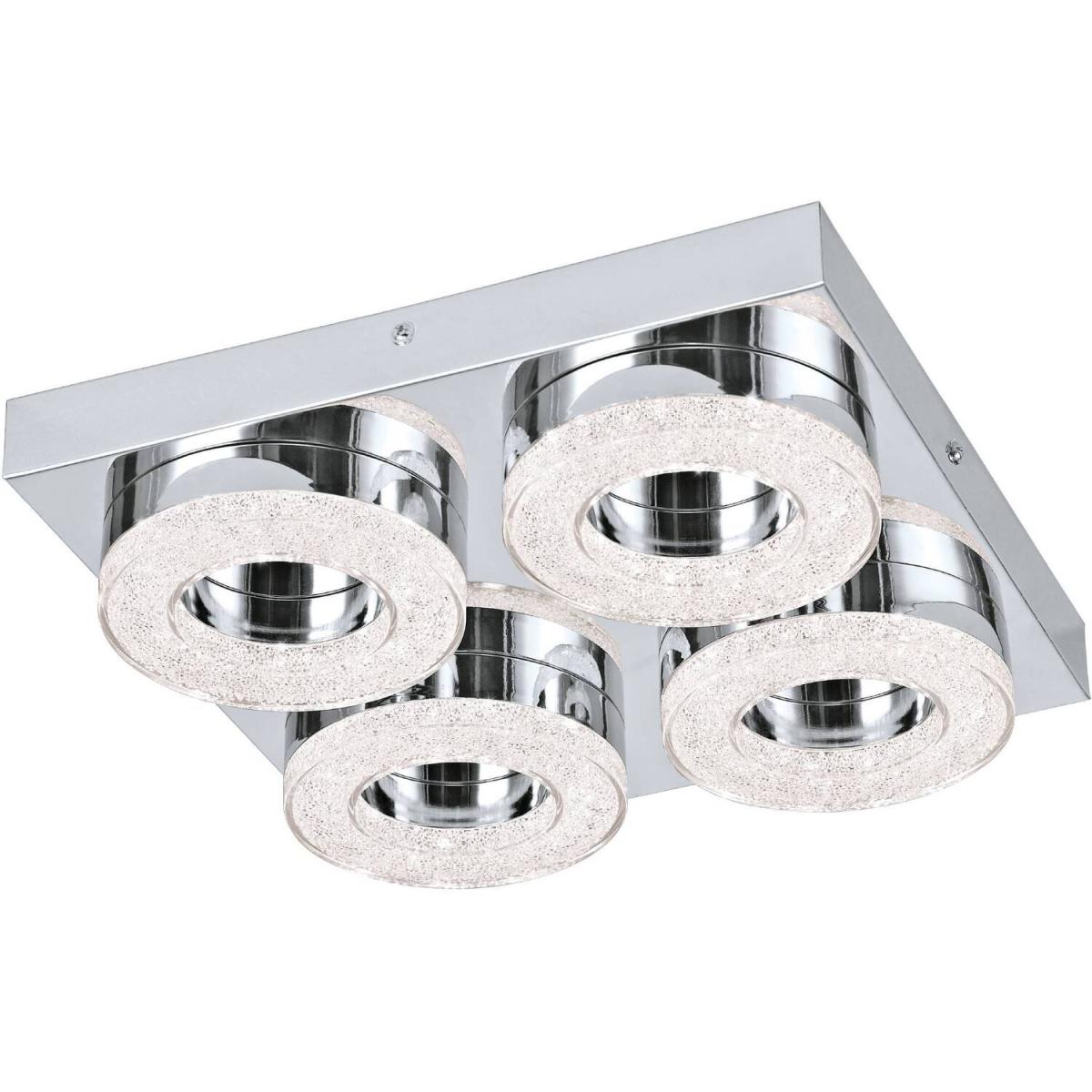 EGLO Fradelo LED WallCeiling 4 Light Circle - Grey – image 3