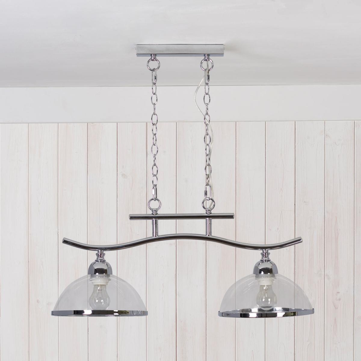 Cora 2 Lighting Ceiling Fitting - Silver – image 4