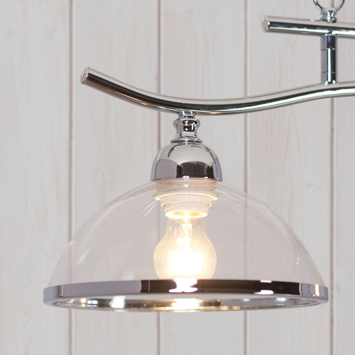 Cora 2 Lighting Ceiling Fitting - Silver – image 7