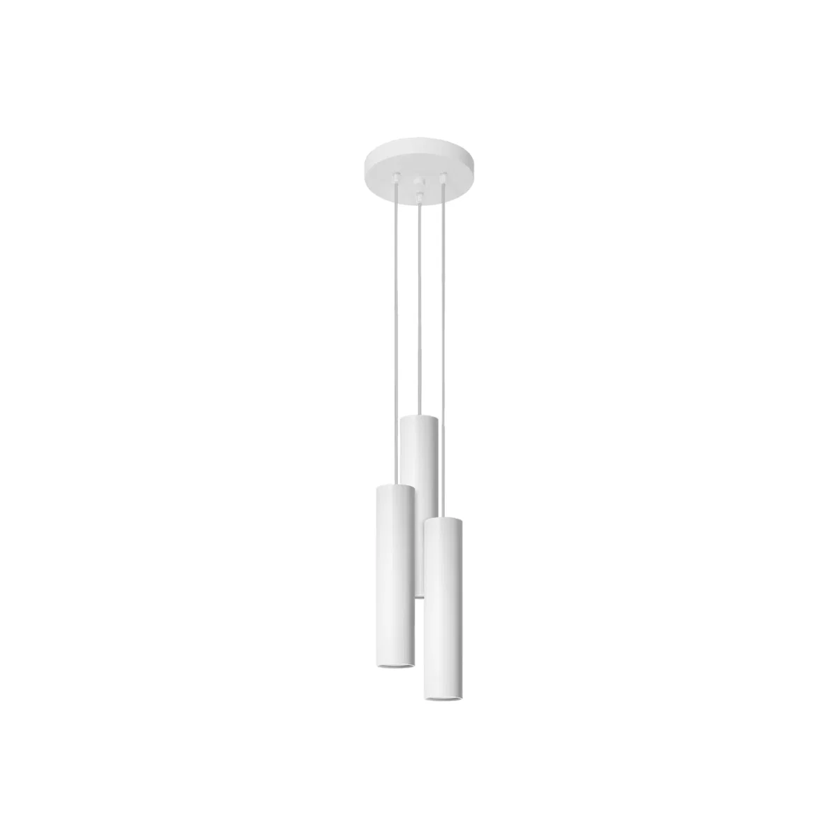 Pendant lamp LAGOS 3P black - white – image 1