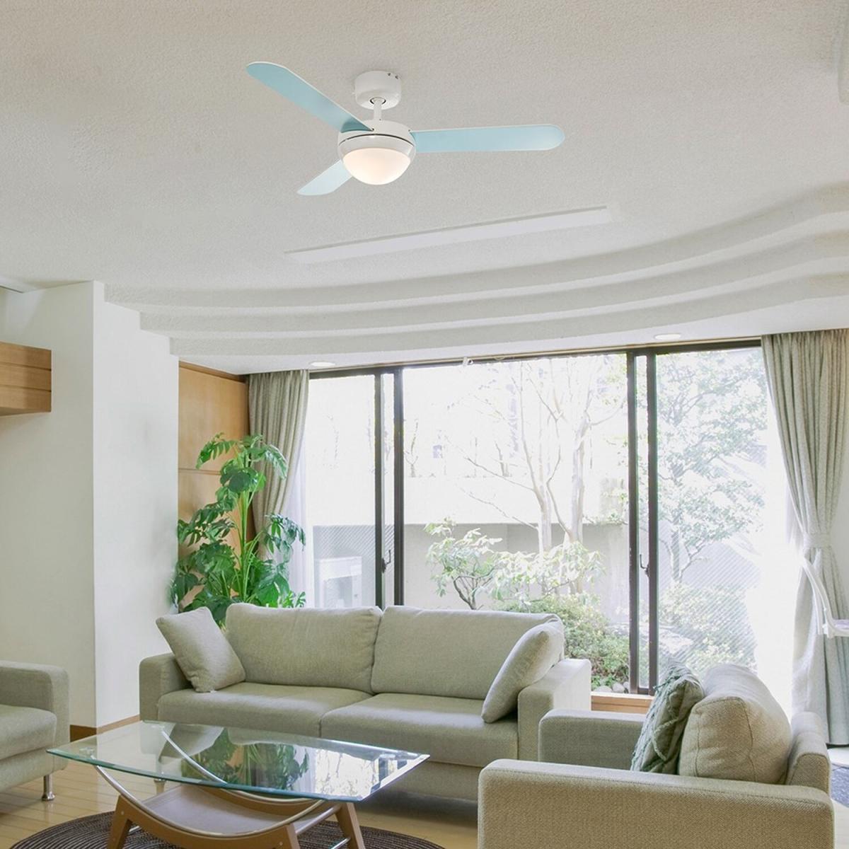 Taurus Silver Ceiling Fan Light - Silver – image 7
