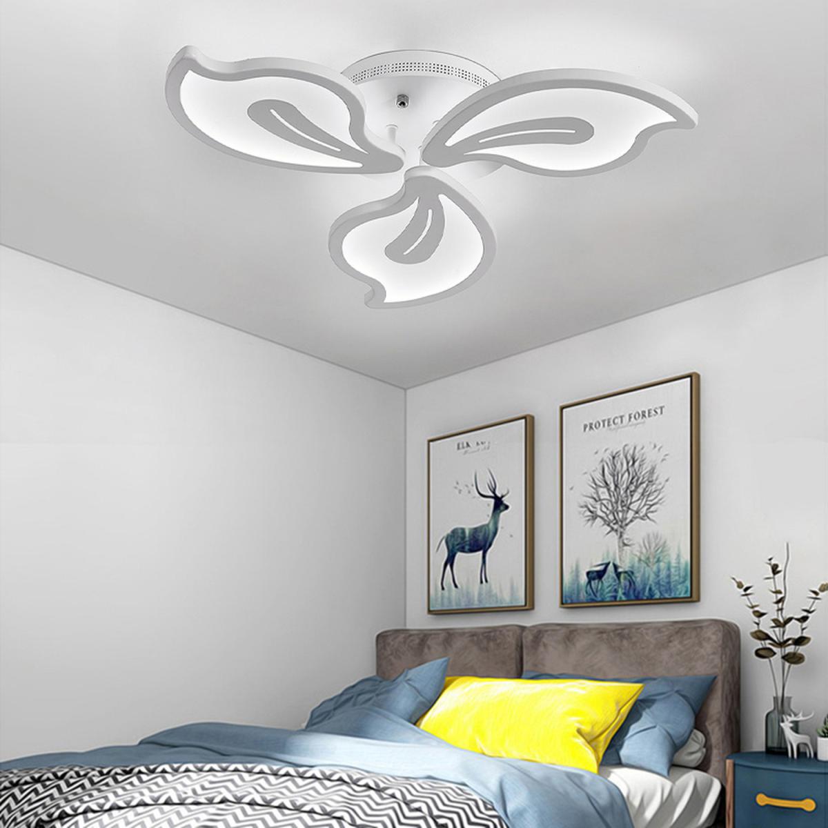 LED Semi Flush Ceiling Light - White / Dimmable – image 8