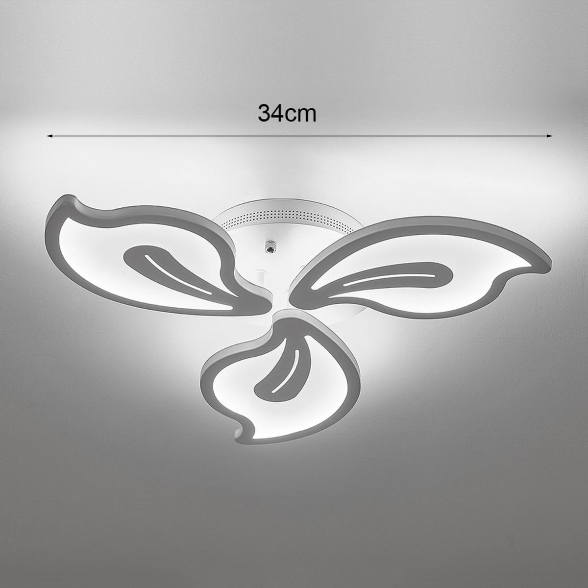 LED Semi Flush Ceiling Light - White / Dimmable – image 10