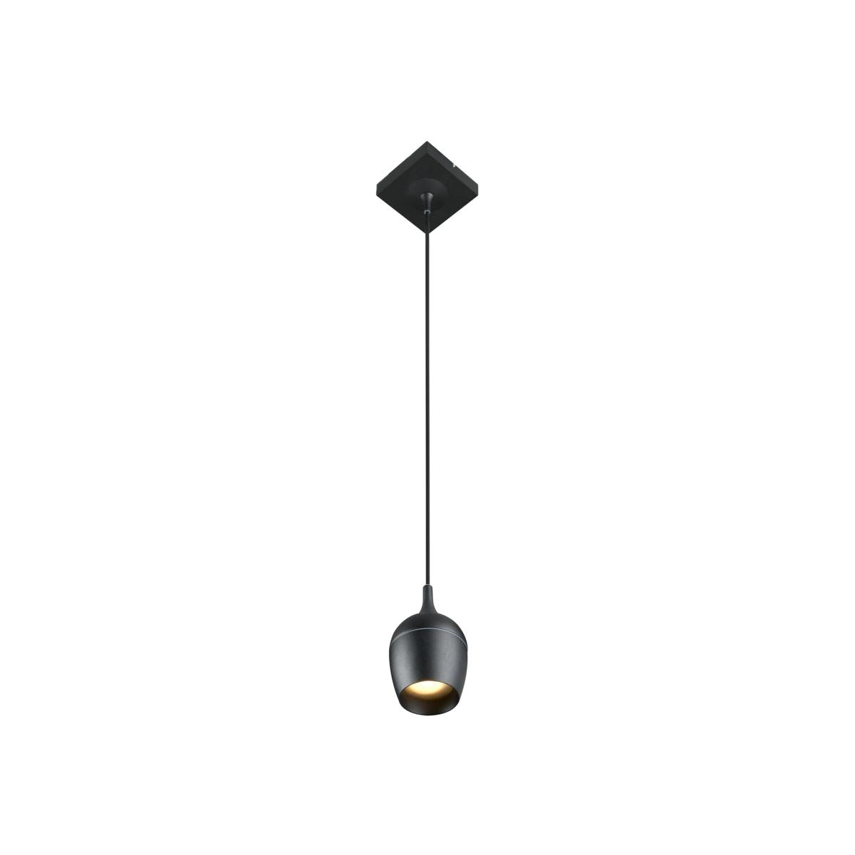 Preston Modern Pendant Light Bathroom Black - Black