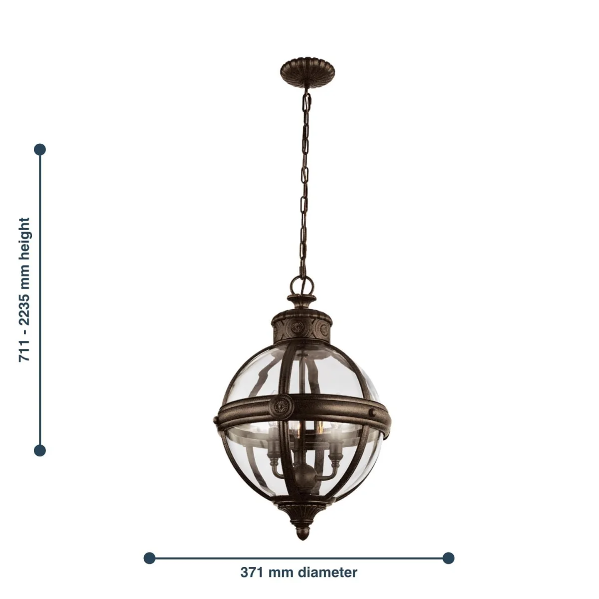 Adams Pendant Light Bronze - Bronze – image 2