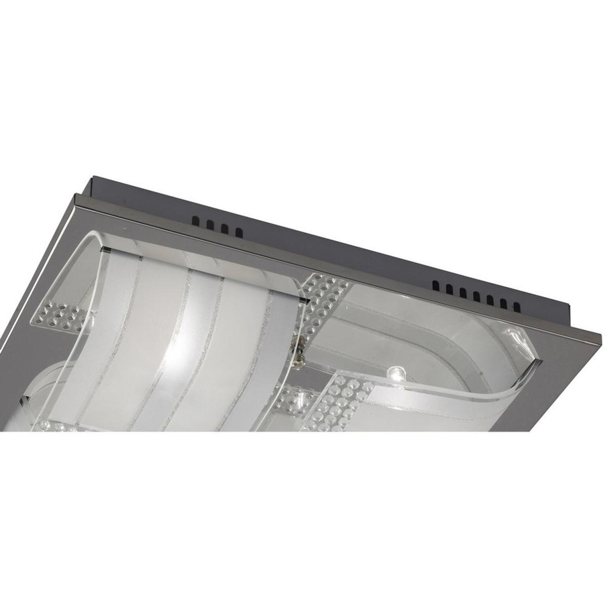Charis Flush Ceiling Large 4 Light Polished Chrome, Glass, Crystal - Polished Chrome – image 4