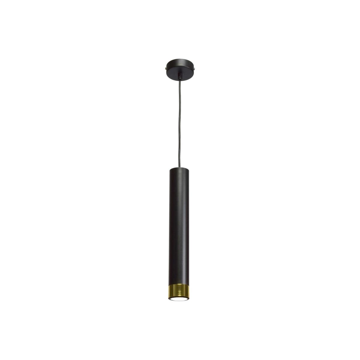 Milagro Pendant Lamp Dani BlackGold 1XGU10 - Black / Gold – image 1