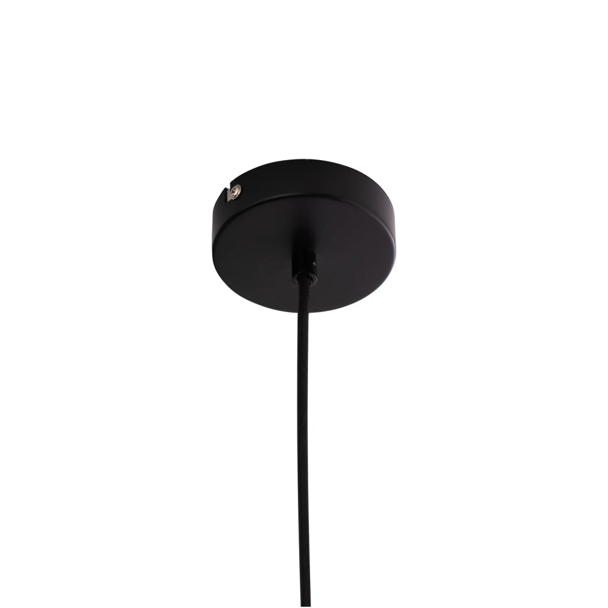 Victoria 3lt Ceiling Pendant Light - Black And Frosted Glass – image 3