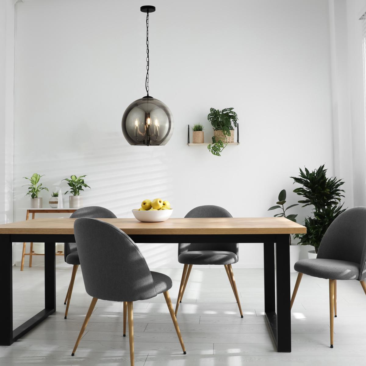 Panama Chrome 3Lt Pendant - Black – image 2