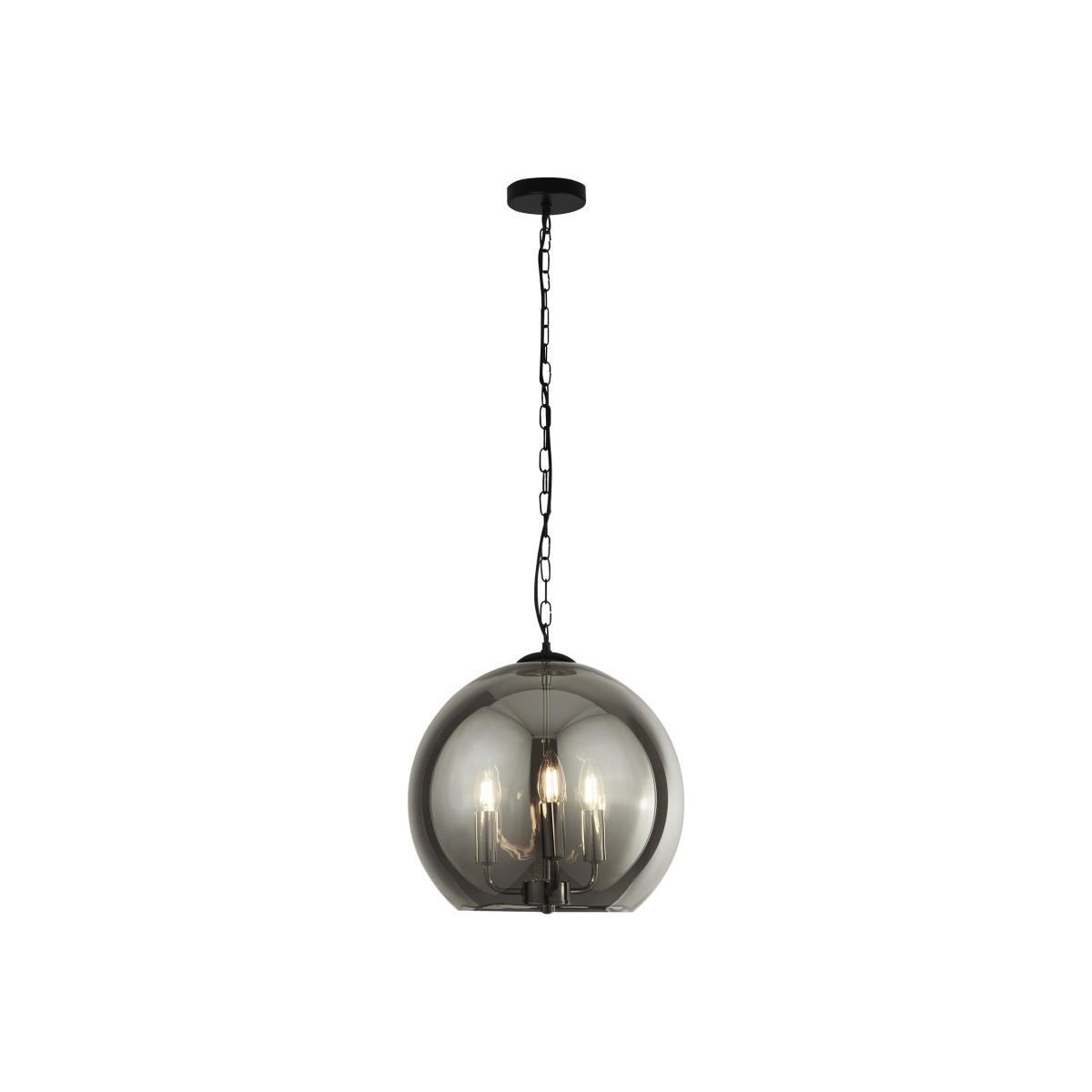 Panama Chrome 3Lt Pendant - Black – image 1