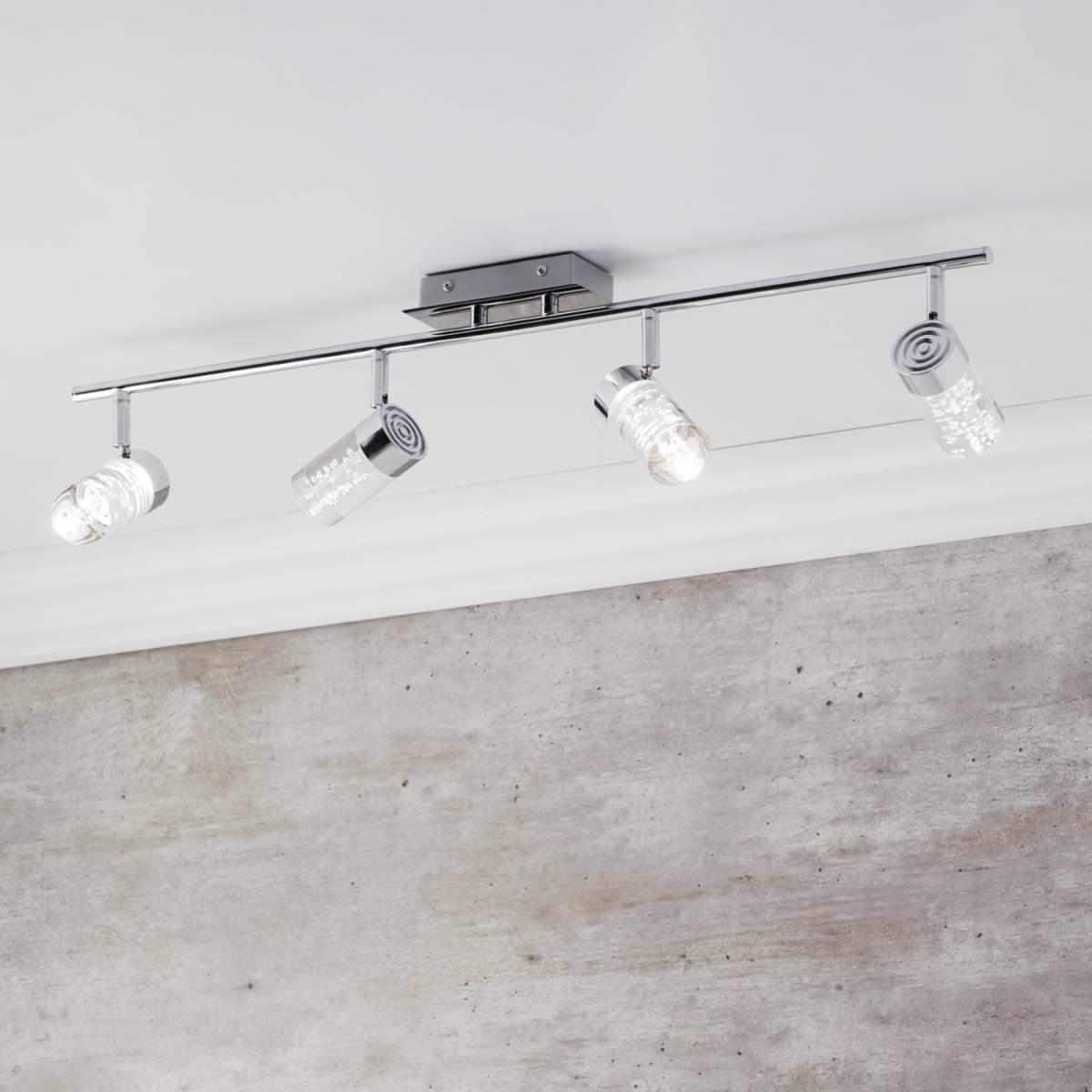 Halifax Bathroom Adjustable Spotlight Bar - Chrome – image 5