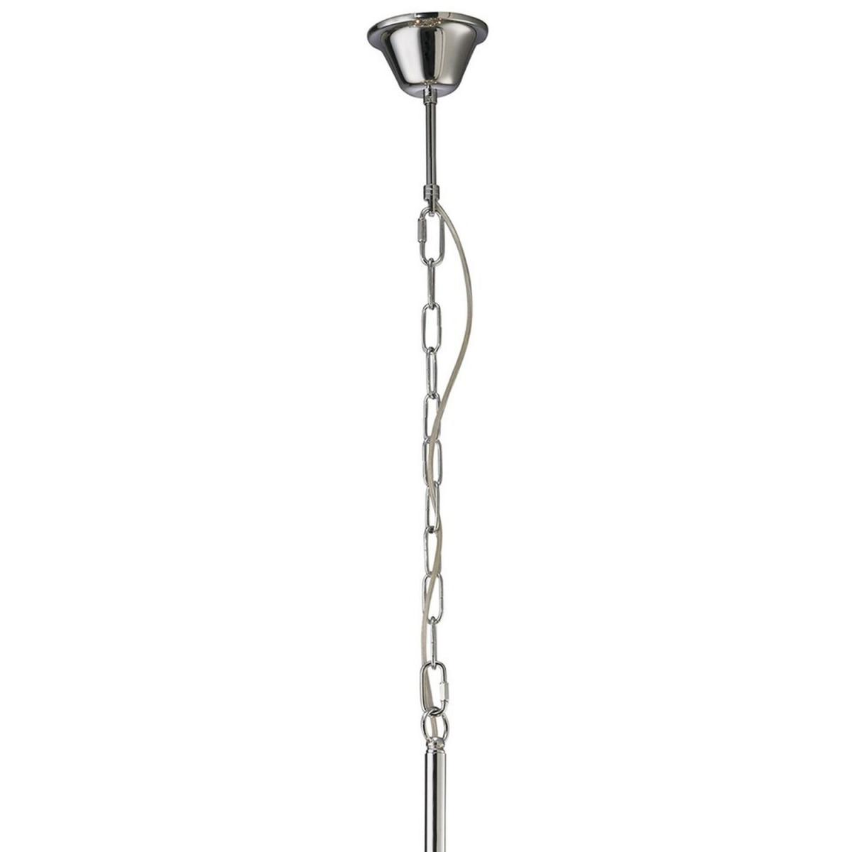 Vanessa Ceiling Pendant Square 8 Light Polished Chrome, Crystal - Polished Chrome – image 4