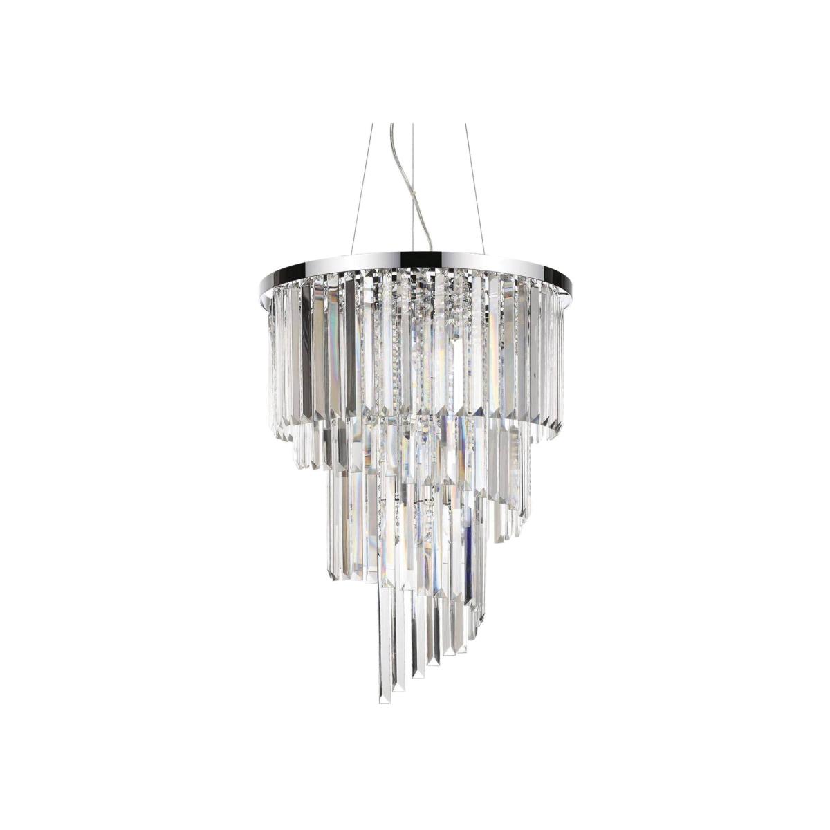 Carlton 12 Light Pendant Light - Chrome