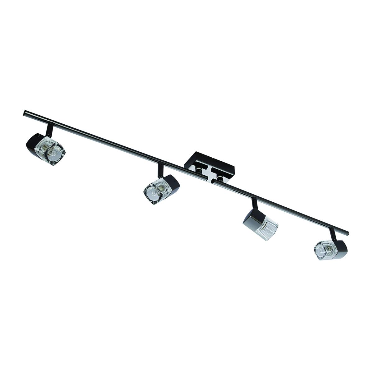 Blocs 4 Light Split Bar Spotlight - Black