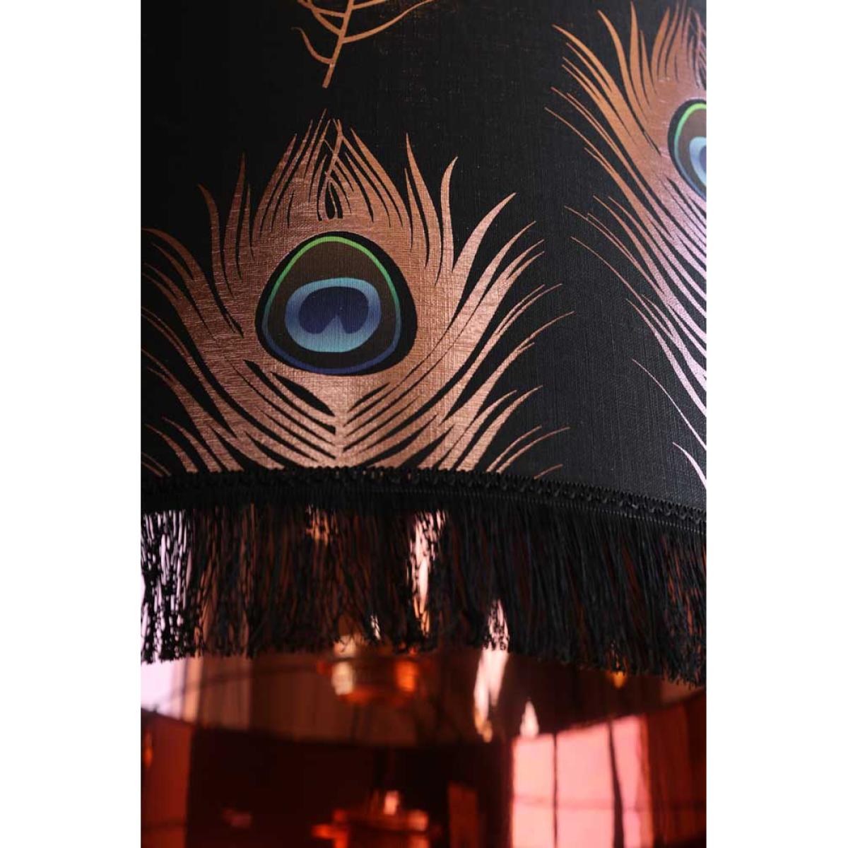 Mind The Gap Peacock Feather Pendant Ceiling Light - Large – image 3
