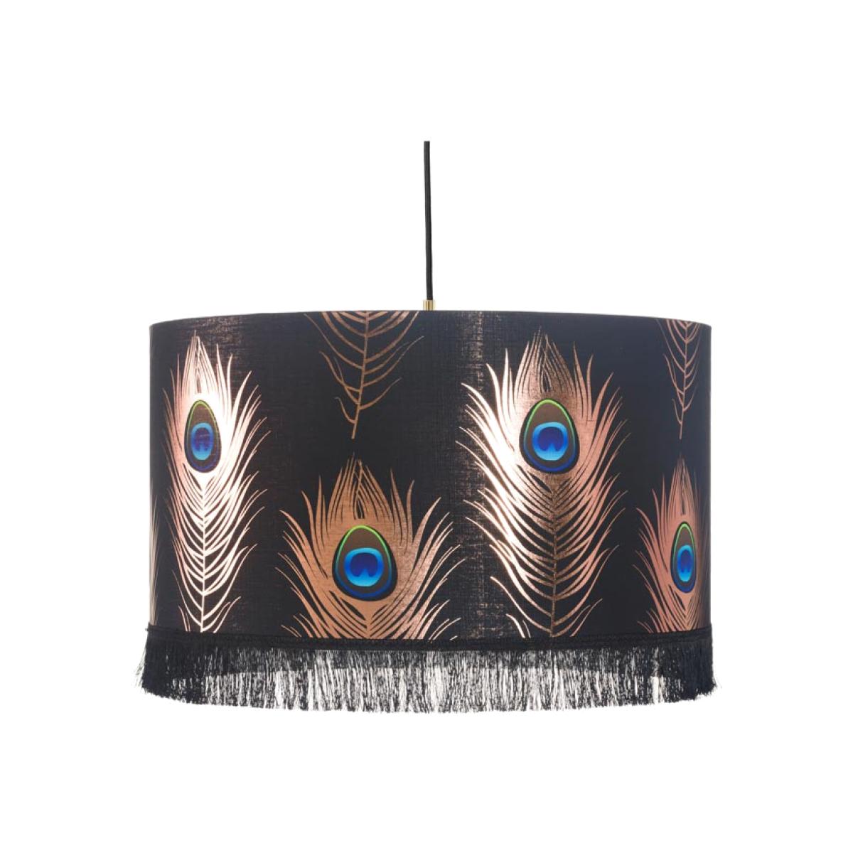 Mind The Gap Peacock Feather Pendant Ceiling Light - Large – image 1