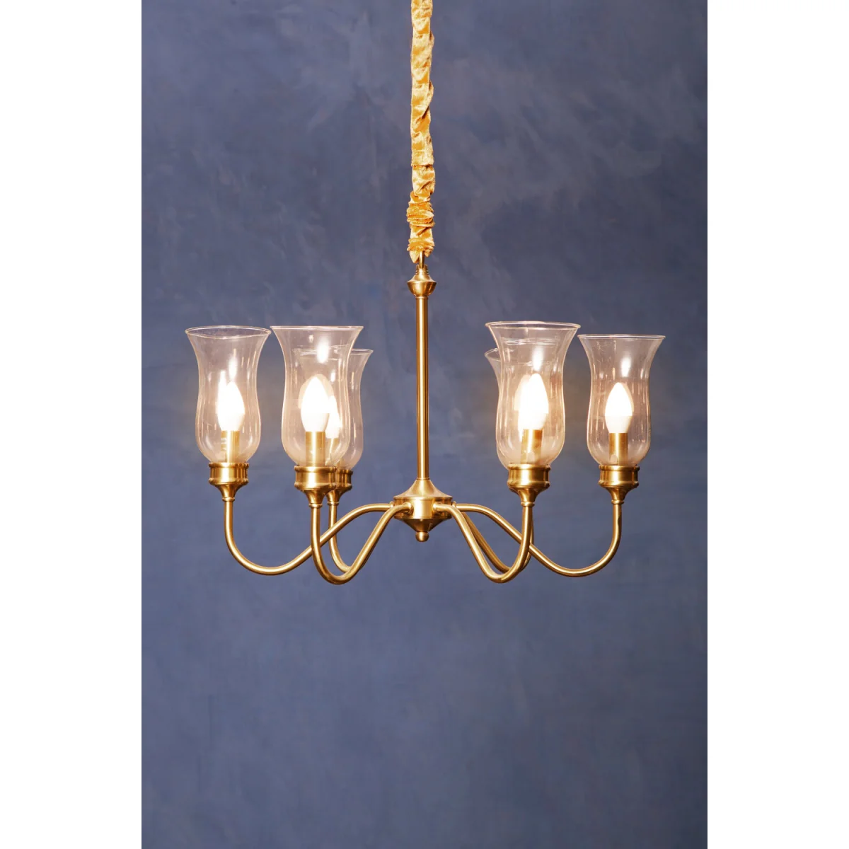 Zissi 6 Arm Gold Ceiling Light - Gold – image 2