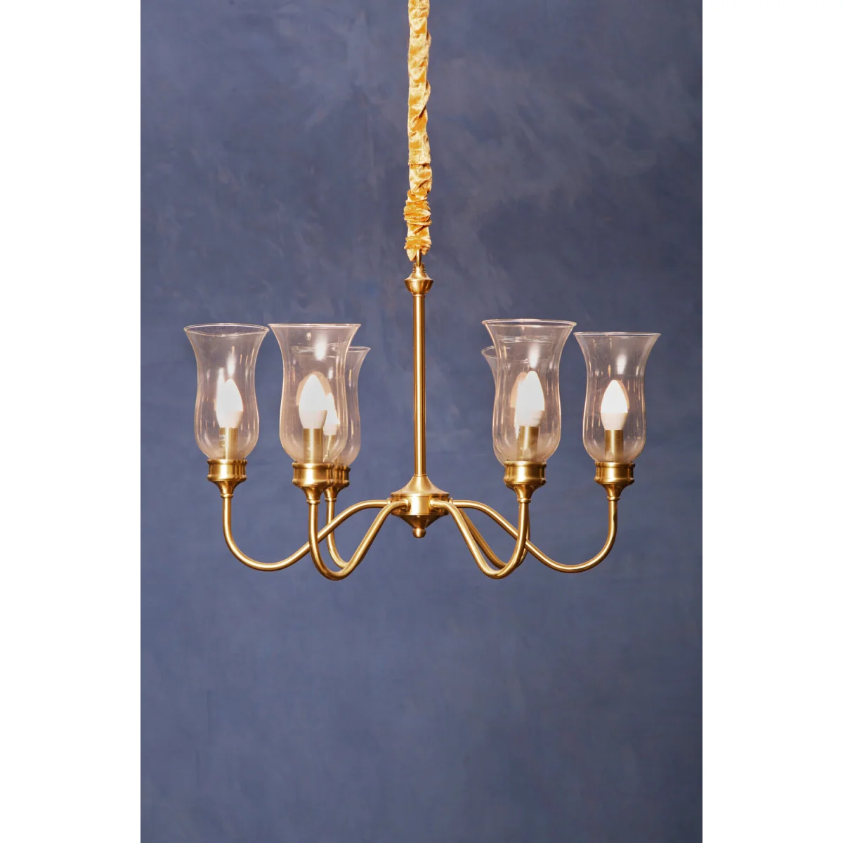 Zissi 6 Arm Gold Ceiling Light - Gold – image 3