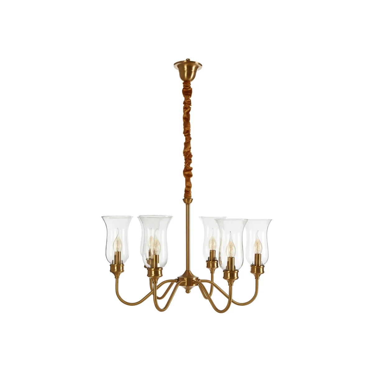 Zissi 6 Arm Gold Ceiling Light - Gold – image 1