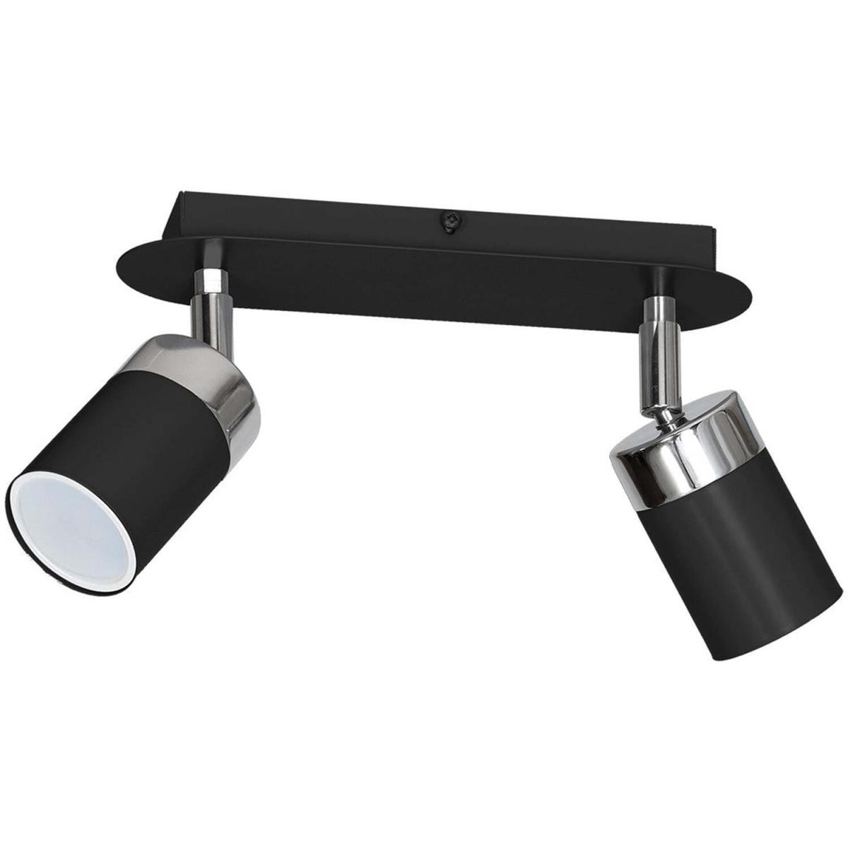 Milagro Ceiling Lamp Joker Black 2XGU10 - Black – image 4