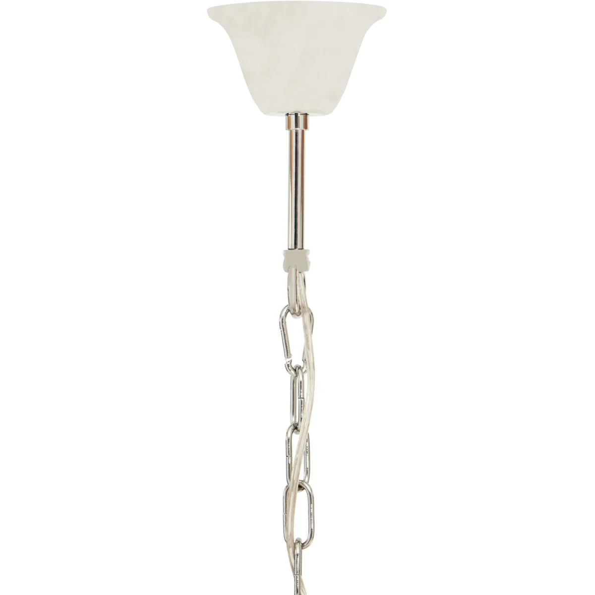 Karlo Chrome Finish and Smoked Glass Starburst Pendant Light - Silver – image 2