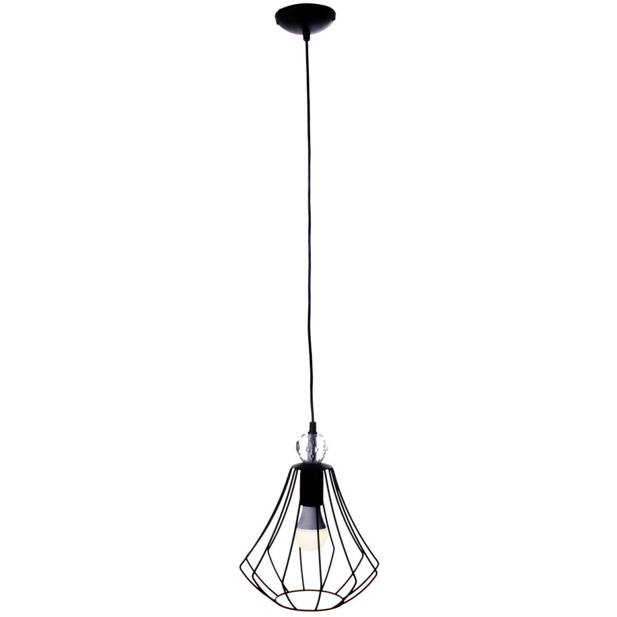 Milagro Pendant Lamp Jewel Black 1XE27 - Black – image 3