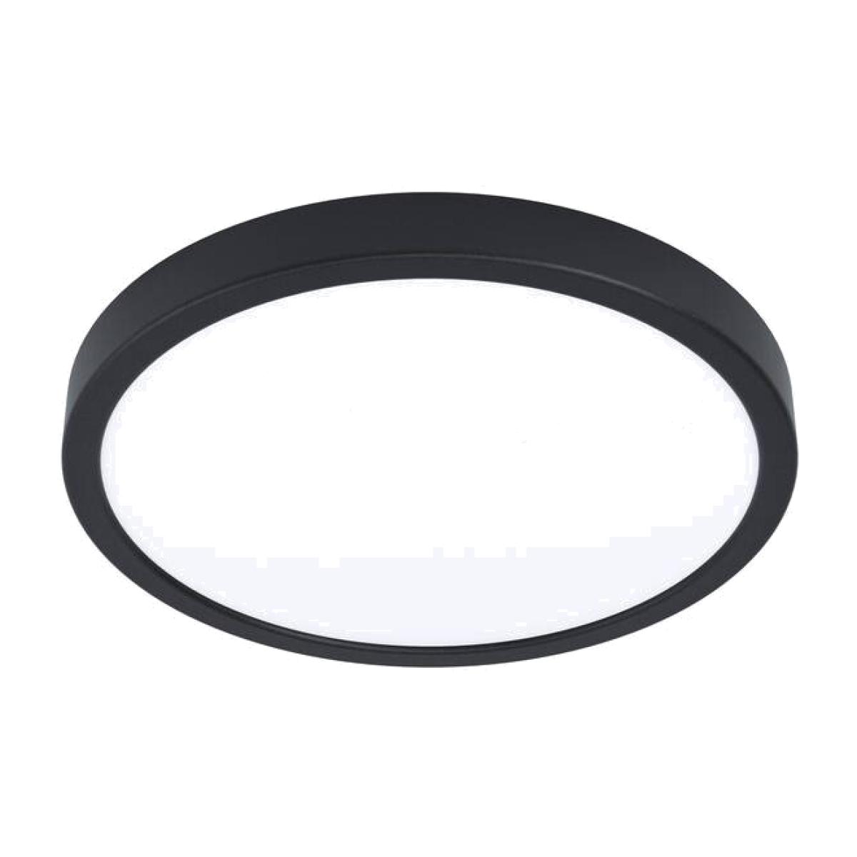 Eglo Arglois-Z IP44 Minimalist Surface Mounted Smart Light - black