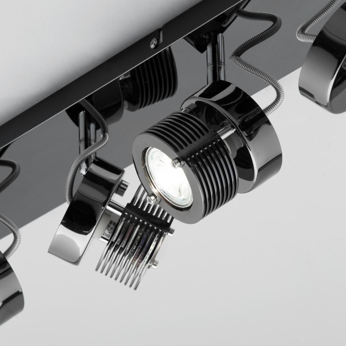 Telford 6 Light Spotlight Bar - Black Chrome – image 3