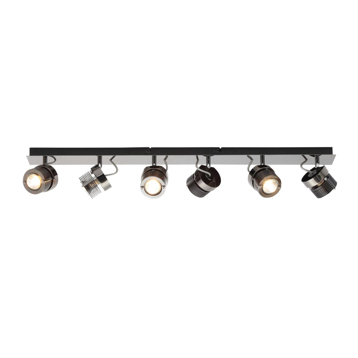 Telford 6 Light Spotlight Bar - Black Chrome – image 6
