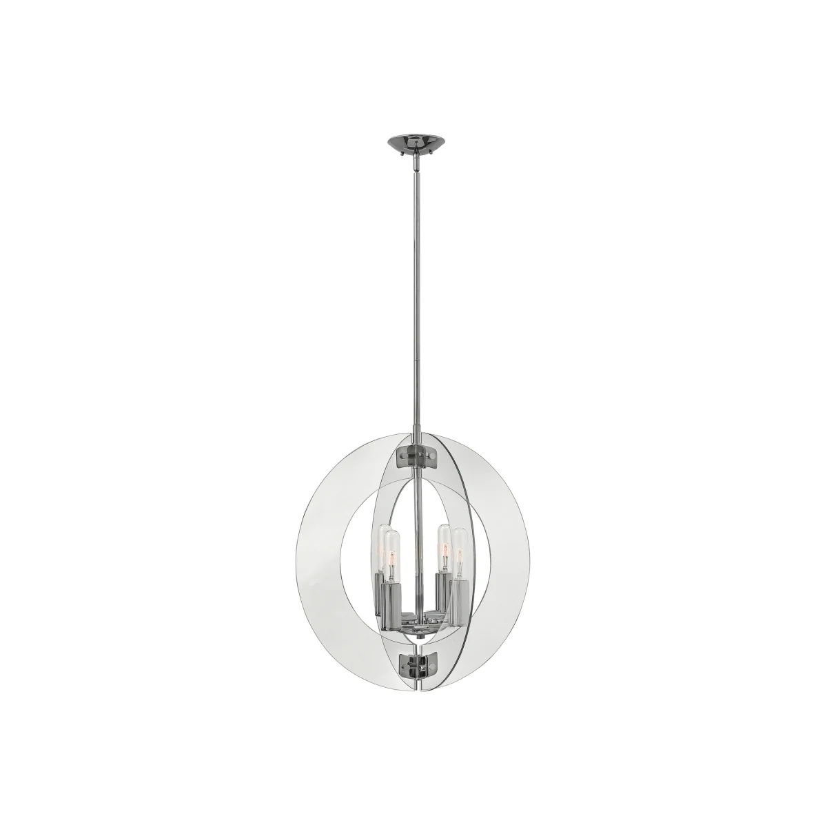 Hinkley Pendant Light Chrome - Chrome – image 1