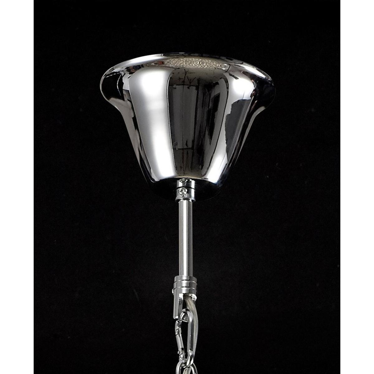 Inina Ceiling Pendant 7 Light Polished Chrome, Crystal - Polished Chrome – image 3