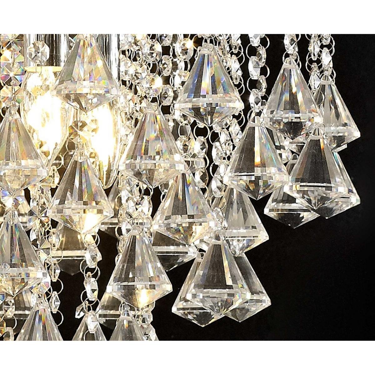 Inina Ceiling Pendant 7 Light Polished Chrome, Crystal - Polished Chrome – image 6