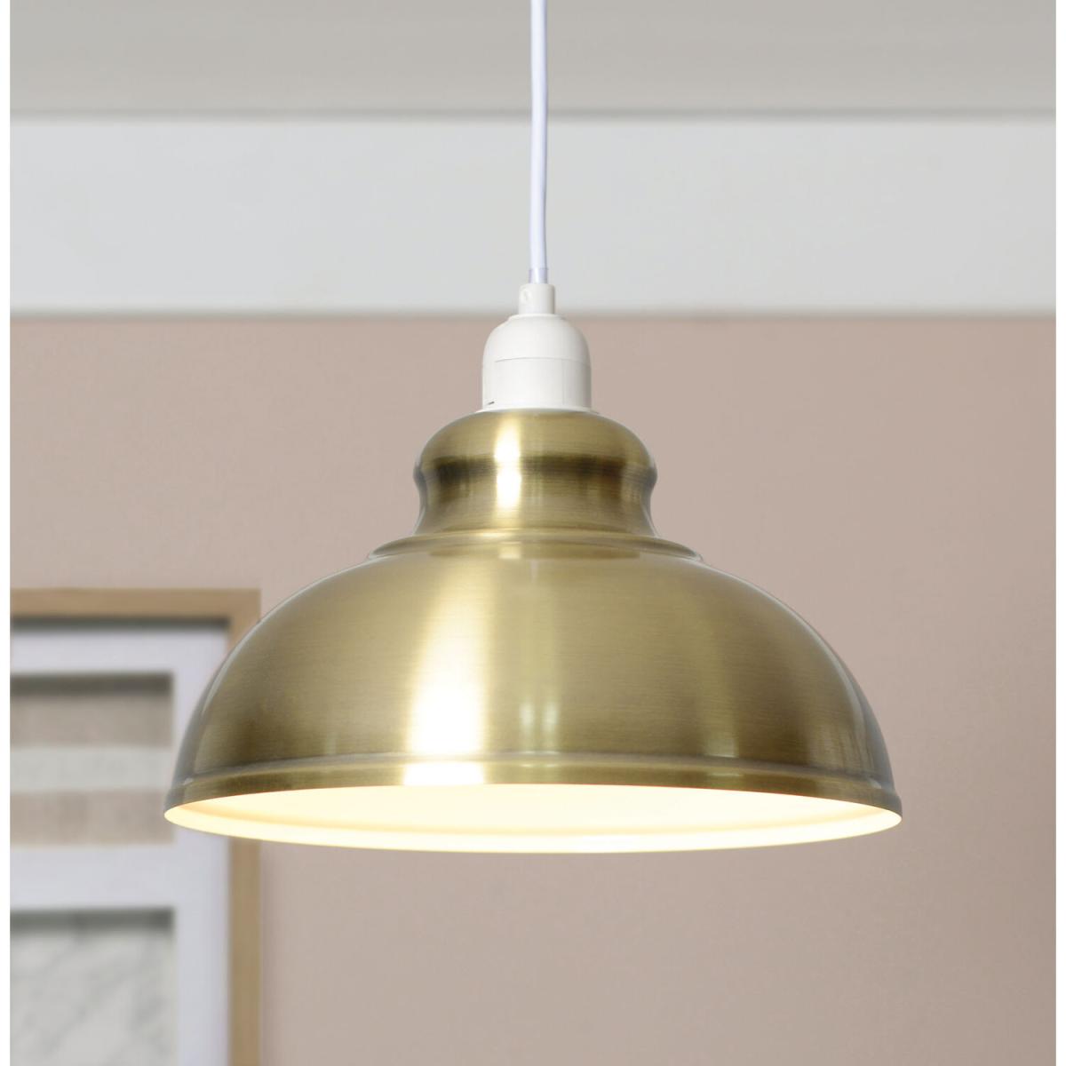 Brushed Bronze Ceiling Pendant - Bronze – image 2