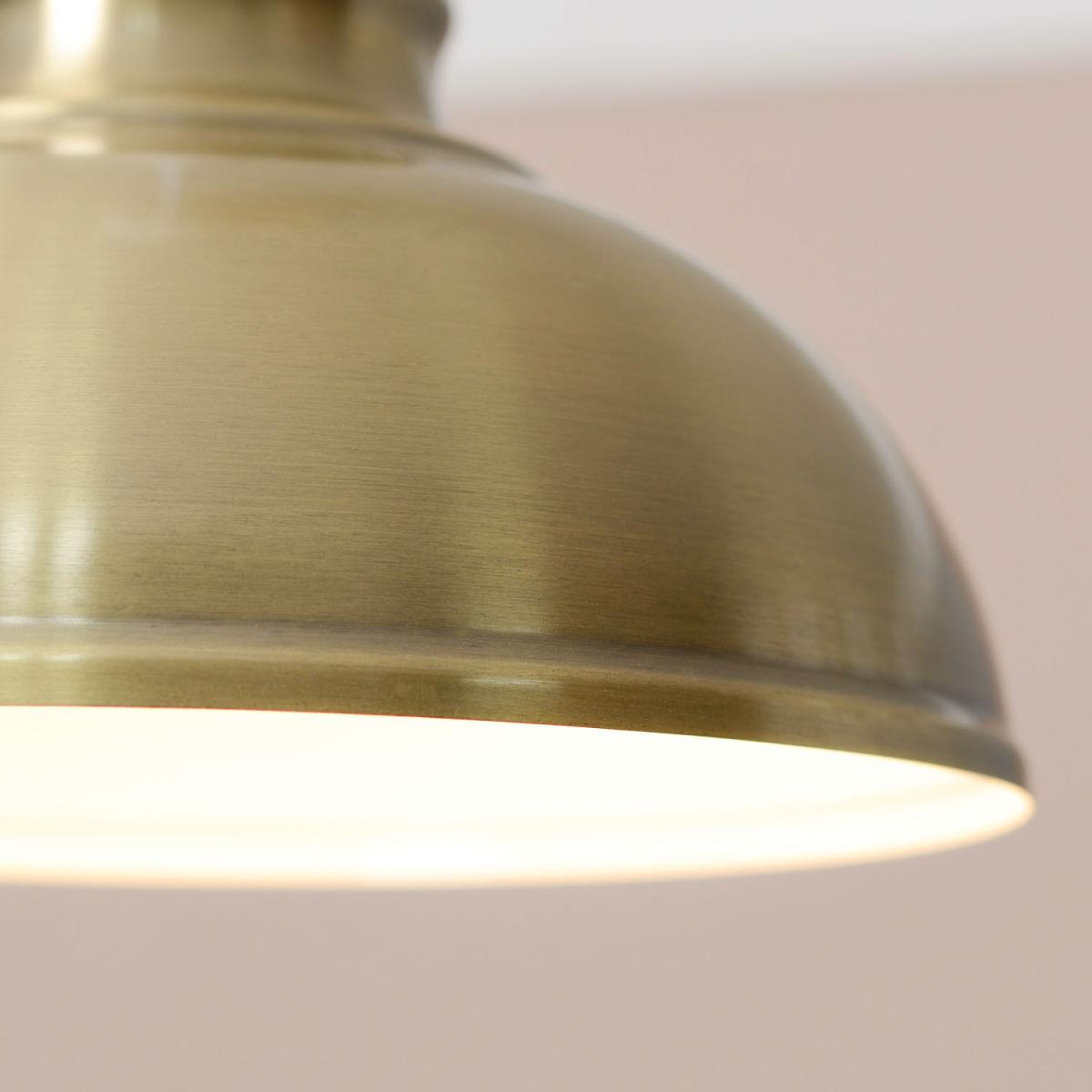 Brushed Bronze Ceiling Pendant - Bronze – image 4