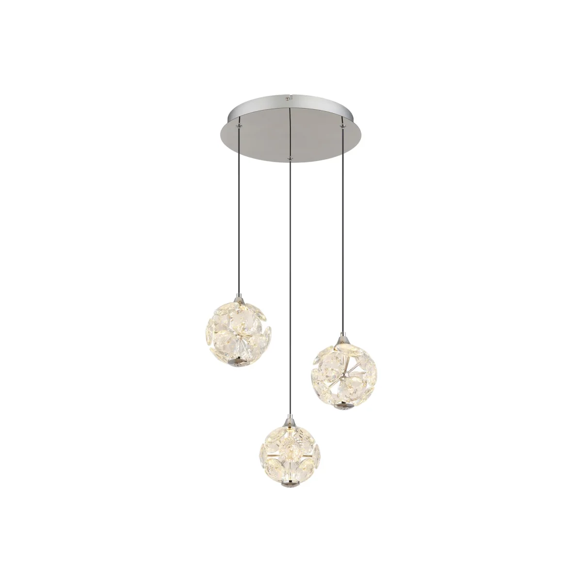 Virina Pendant Light Chrome – image 1