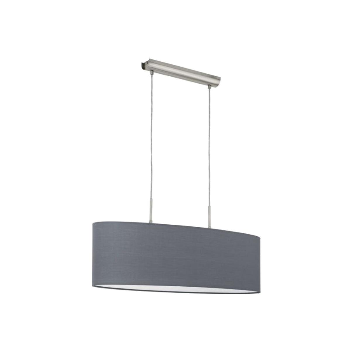 Pasteri Grey Fabric Pendant - Grey