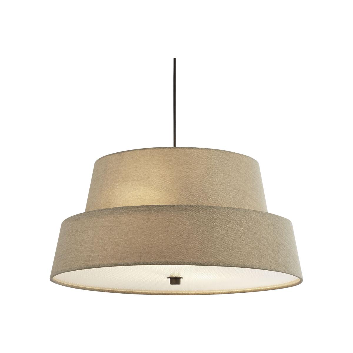 2 Tier Pendant Shade - Grey
