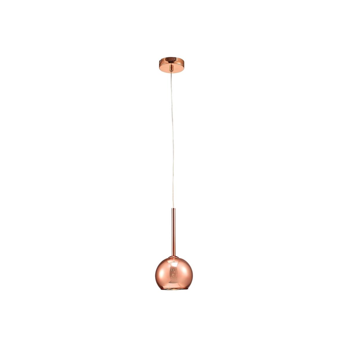 Regina Dome Ceiling Pendant G9 Bronze, Bronze Glass - Copper – image 1