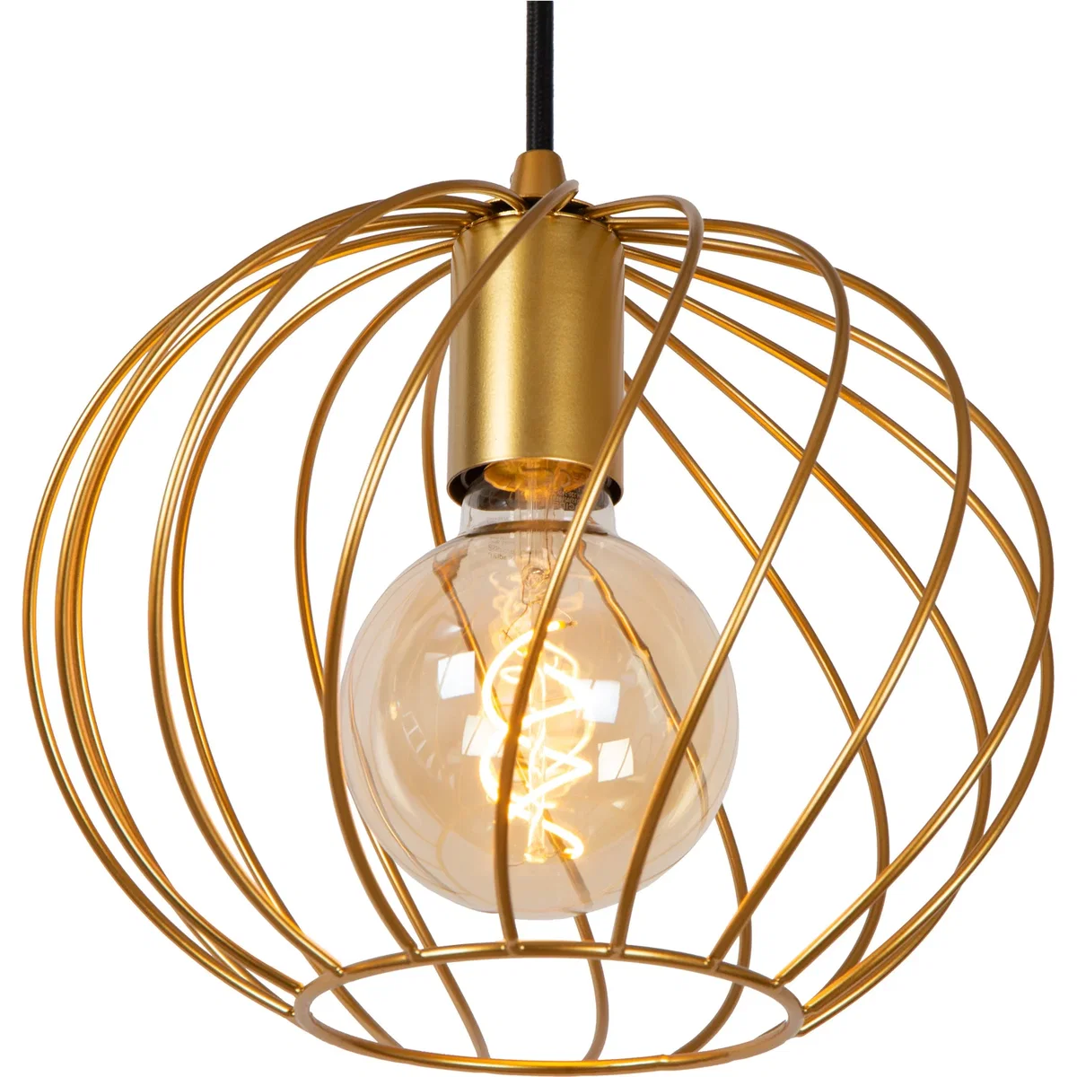 Lucide Lighting Danza Pendant Light Gold B - Gold – image 3