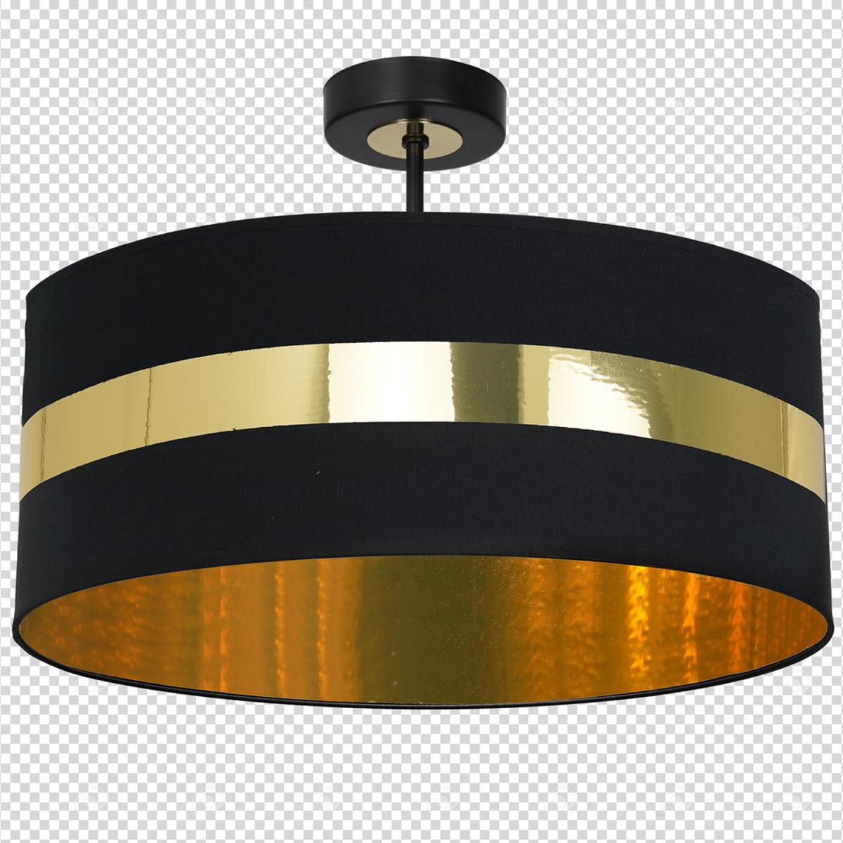 Milagro Ceiling Lamp Palmira Black Gold 1XE27 60W - Black – image 7