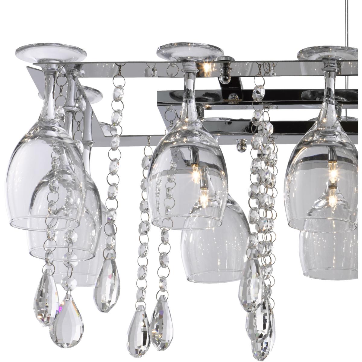 Concarneau Chrome 10Lt Pendant - Chrome – image 2