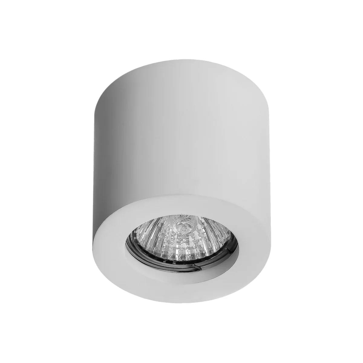 Masti Flush Ceiling Light - White Plaster – image 1