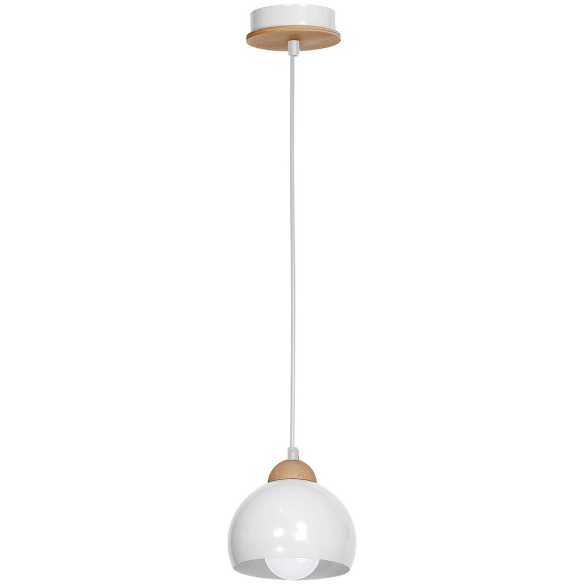 Milagro Pendant Lamp Dama White 1XE27 - White – image 3